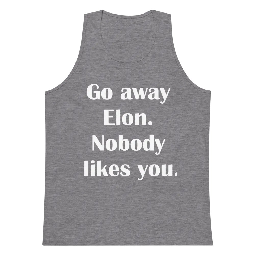 Go Away Elon Tank M product image (64)
