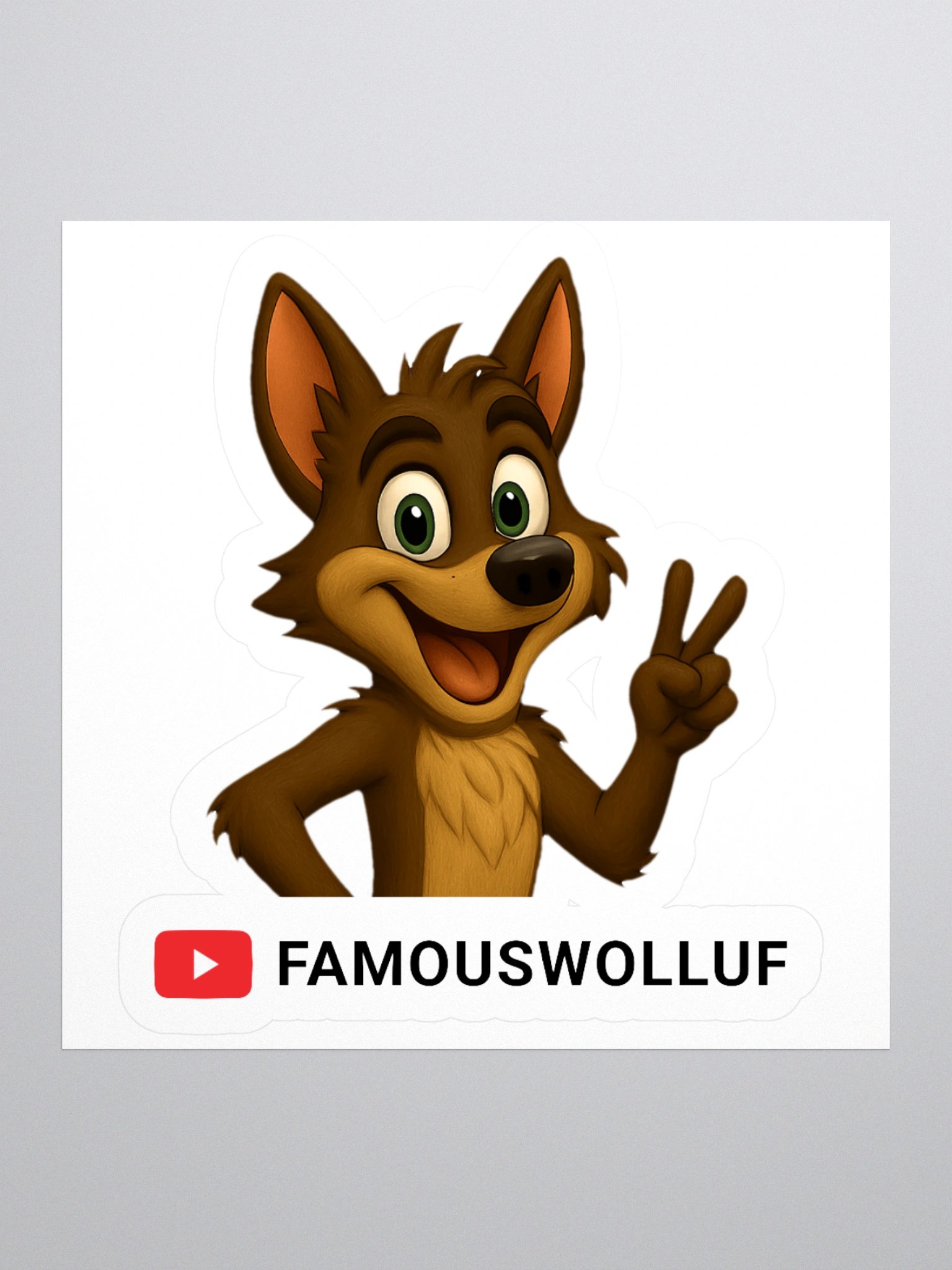 FamousWolluf Stickers product image (1)