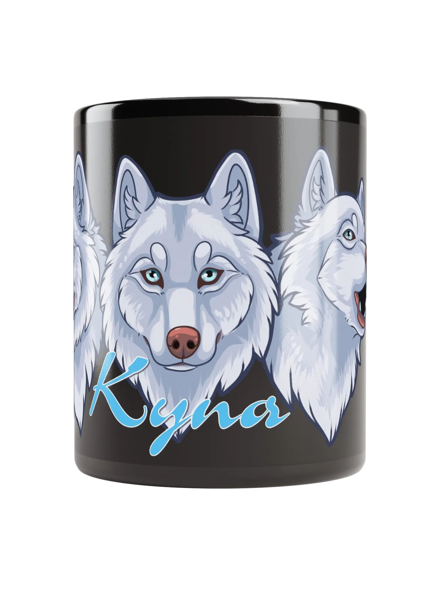 Kyna Black Glossy Mug product image (5)