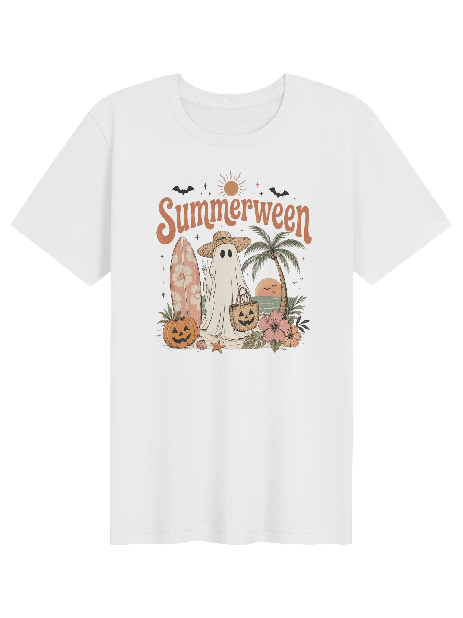 Summerween Ghost Beach Tee product image (144)