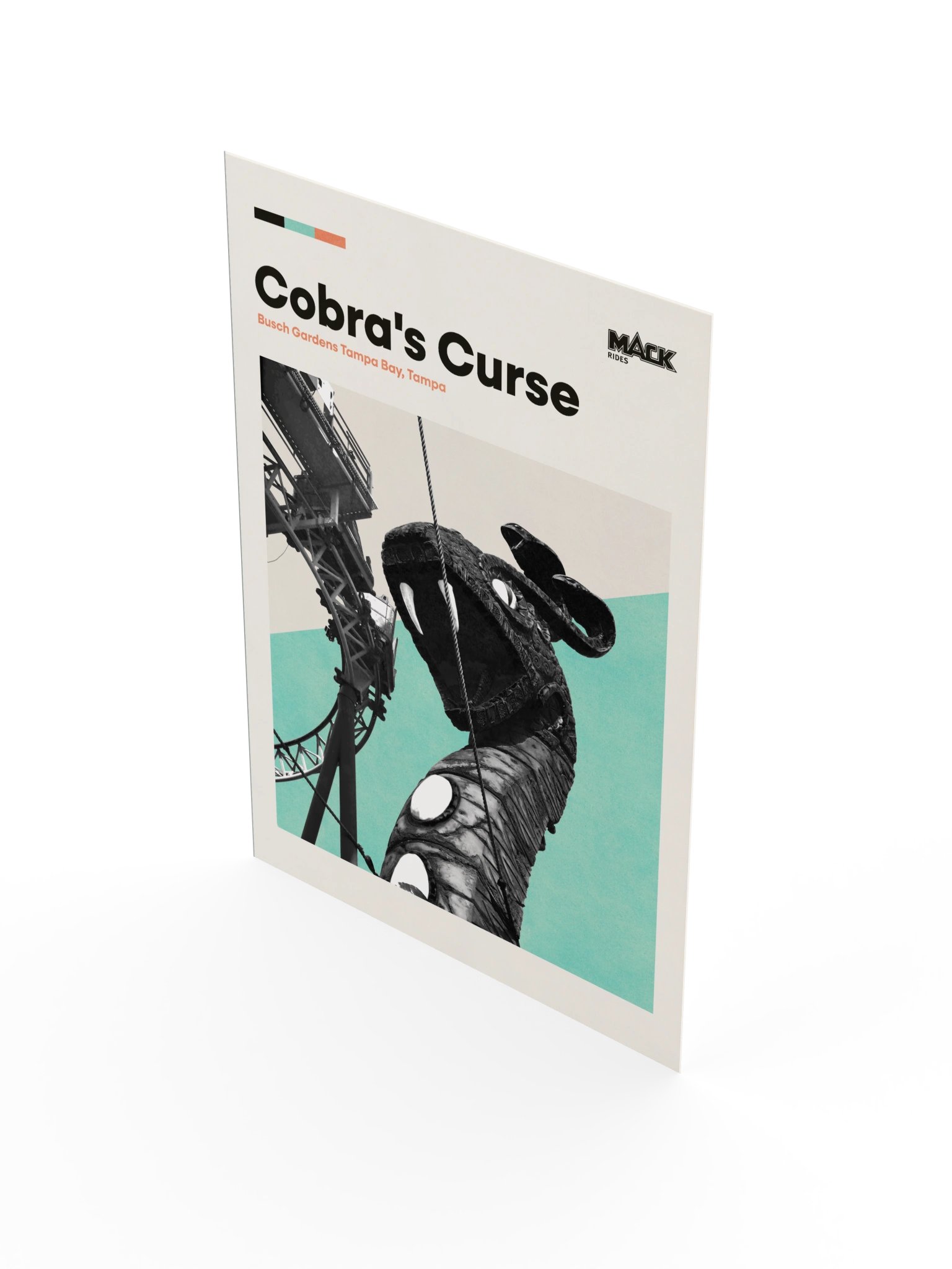 Cobra's Curse Mid-Century Modern Poster product image (4)