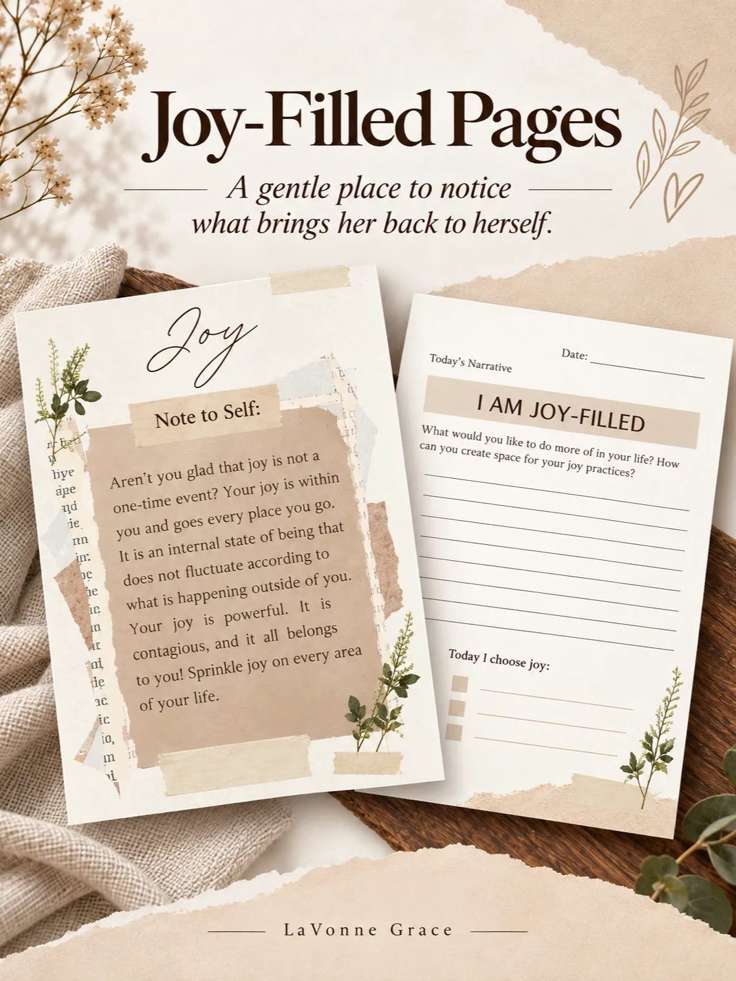 Bless Her Bundle: Notes to Self Journaling Collection product image (3)