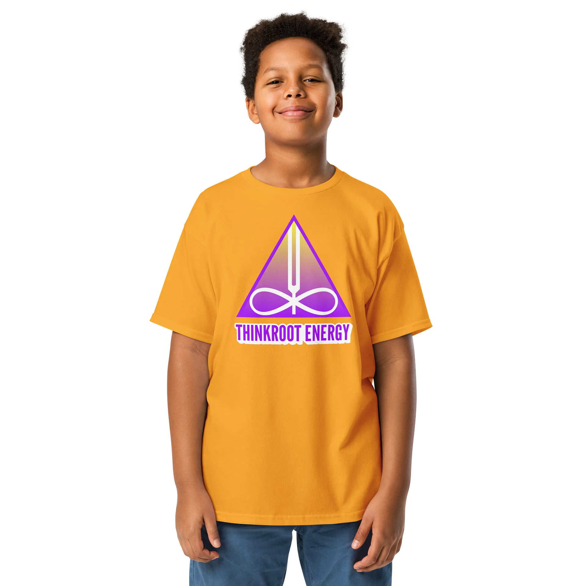 Thinkroot Energy Triangle Kids T-Shirt (Gildan Youth) product image (11)