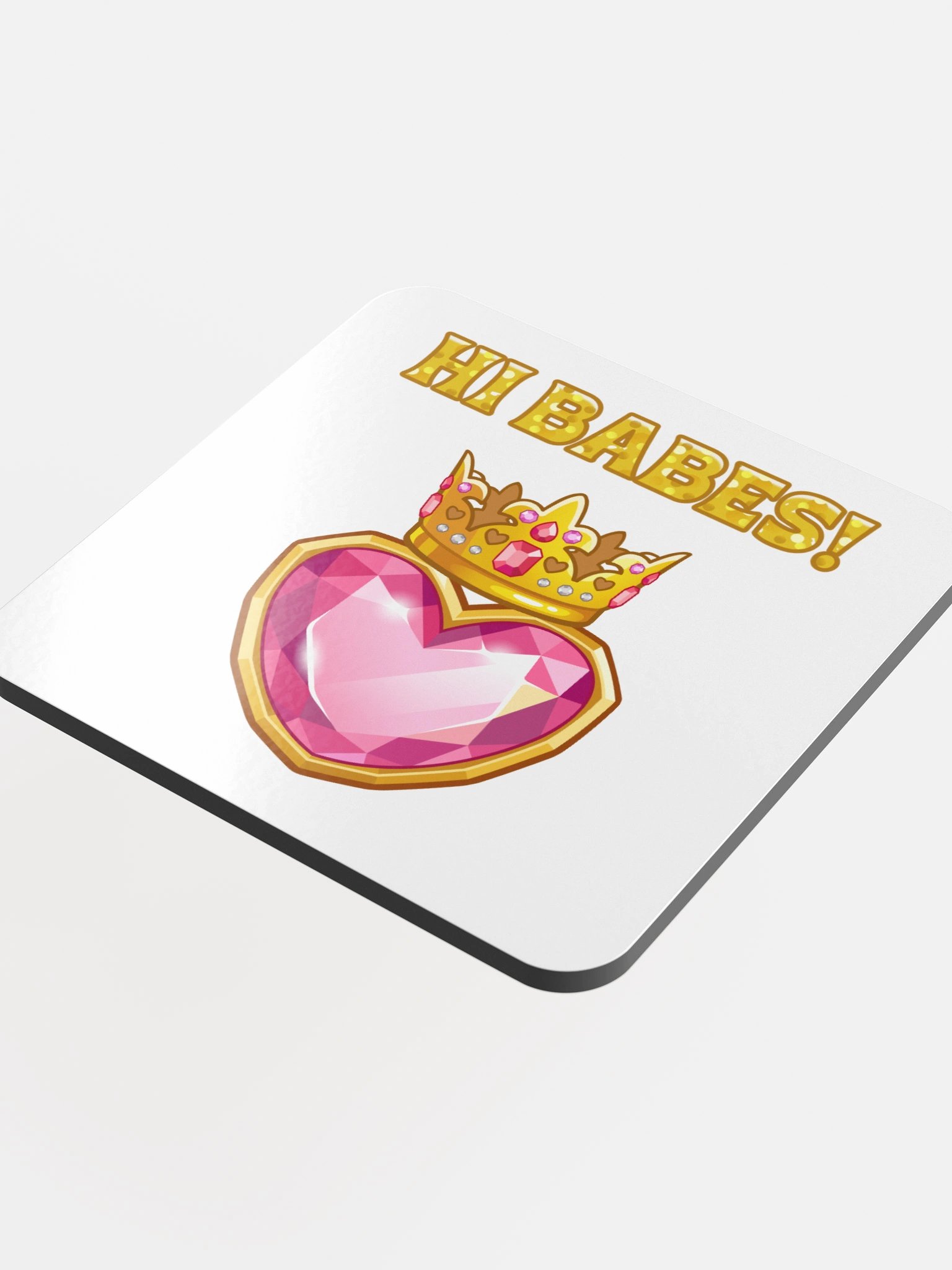 "Hi Babes!" Coaster product image (4)