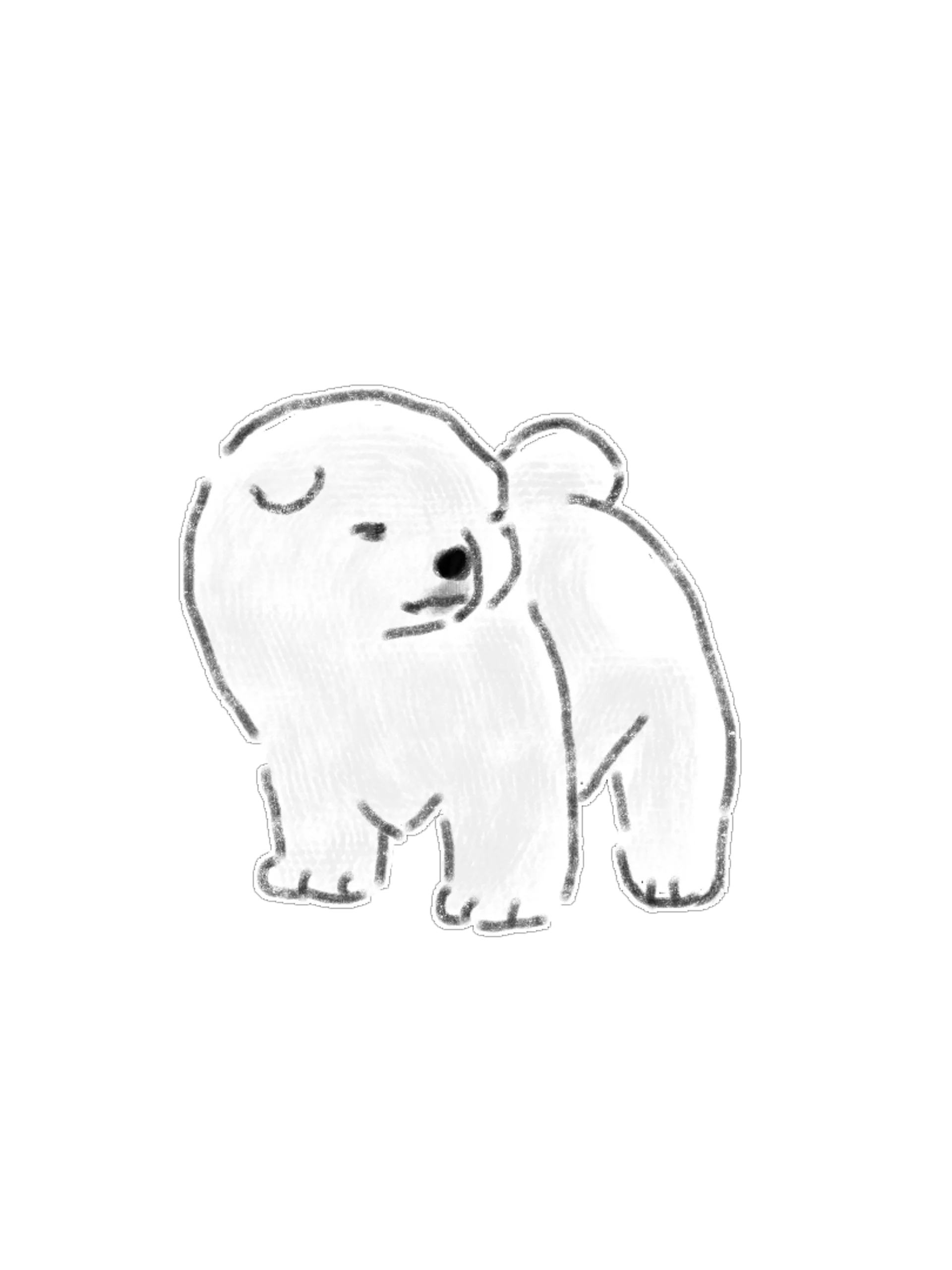 Cool & Stylish White Puppy Digital PNG Graphics Pack (15 Designs) product image (9)