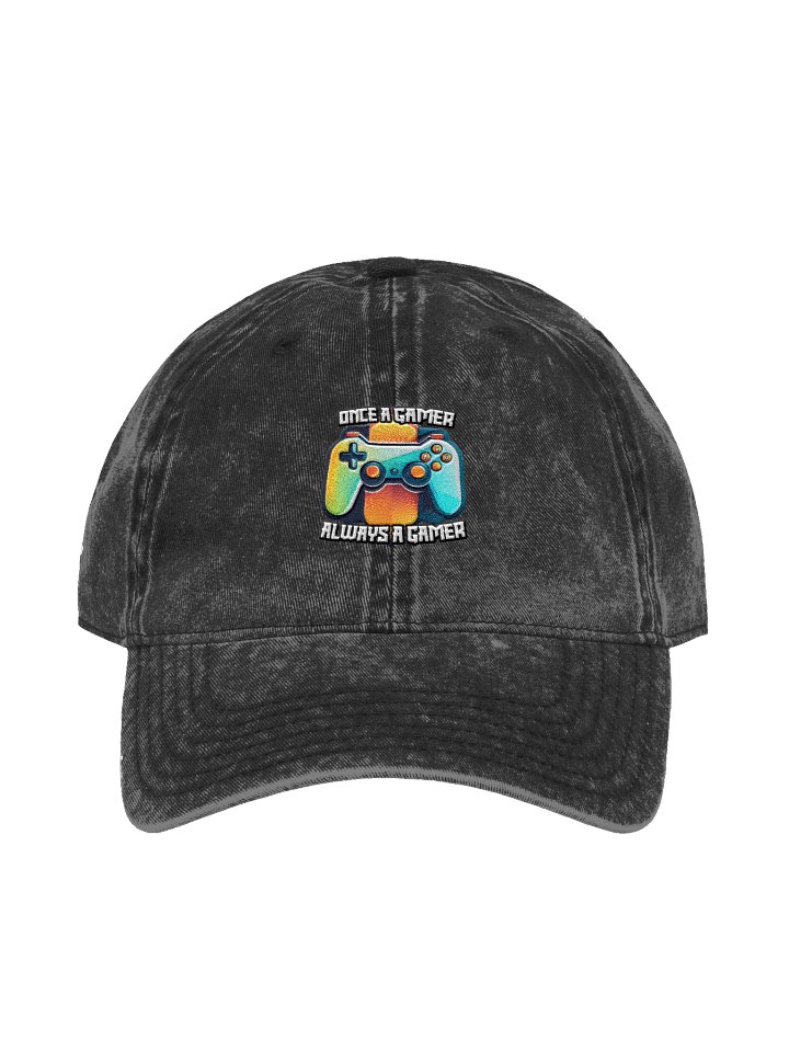 All Gamers United Vintage wash cap product image (1)