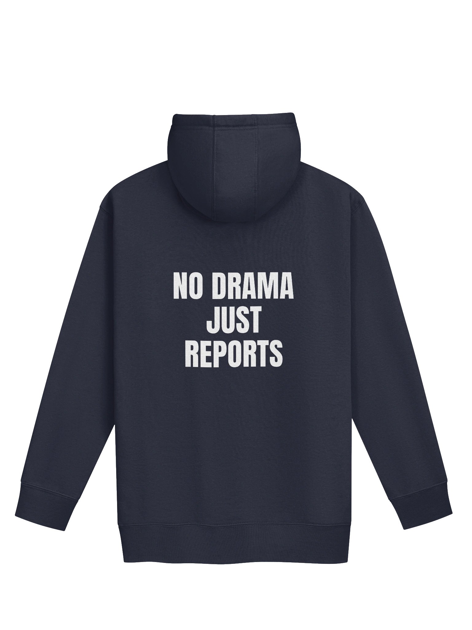 No Drama Just Reports Hoodie product image (2)
