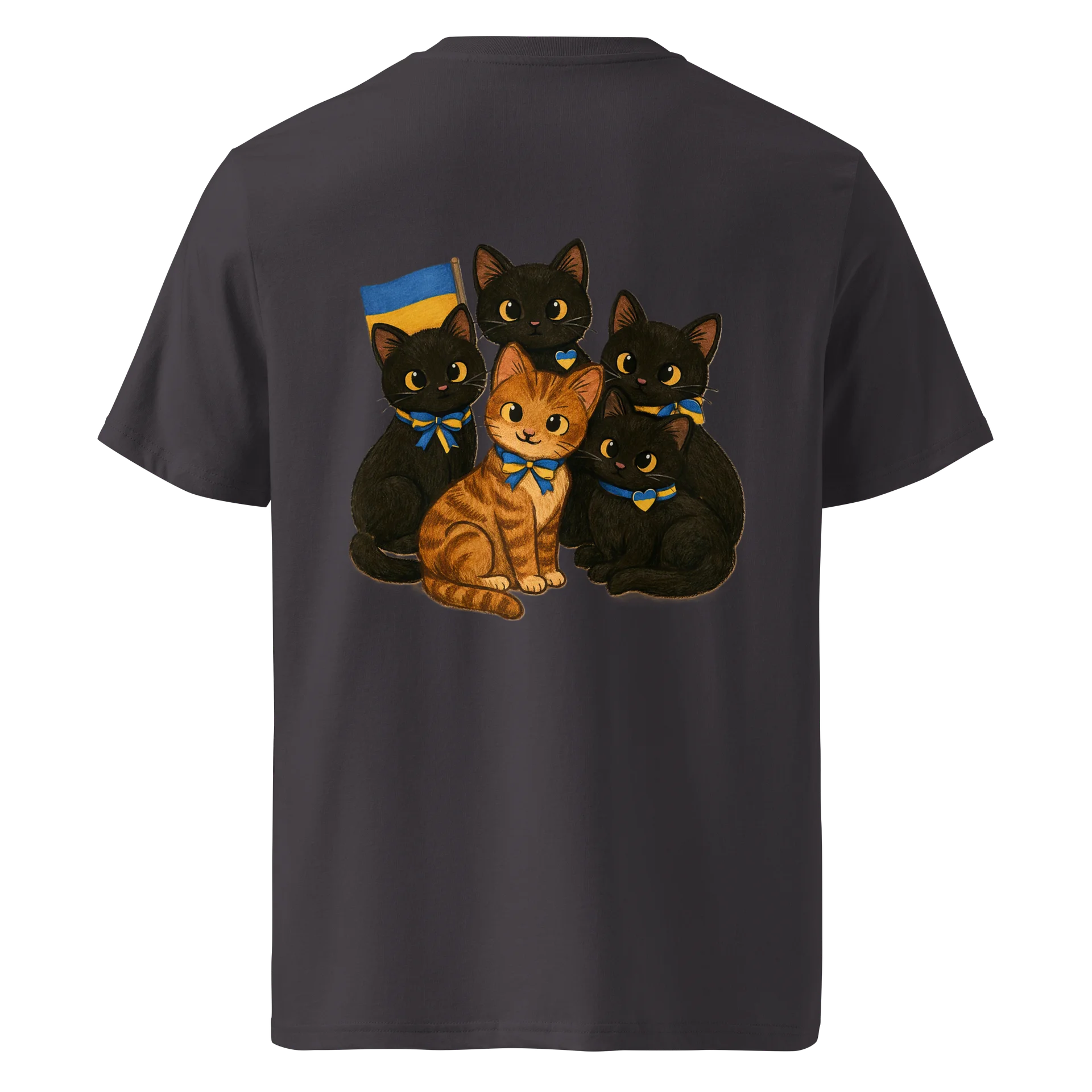 cat brigade kotyk Organic Tee product image (4)