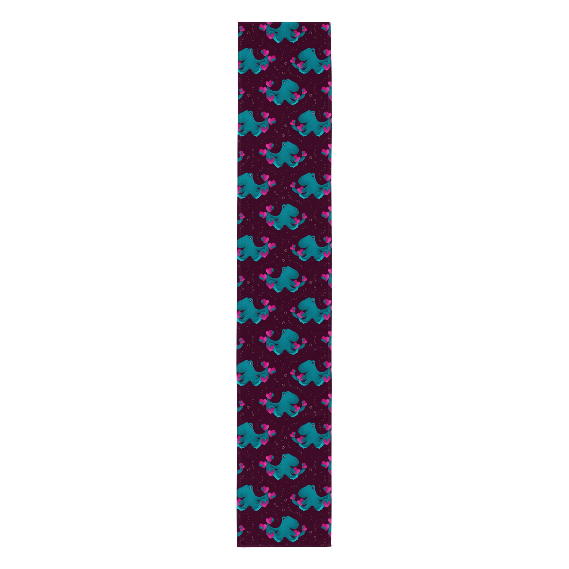 Octopus and Hearts Table Runner product image (1)