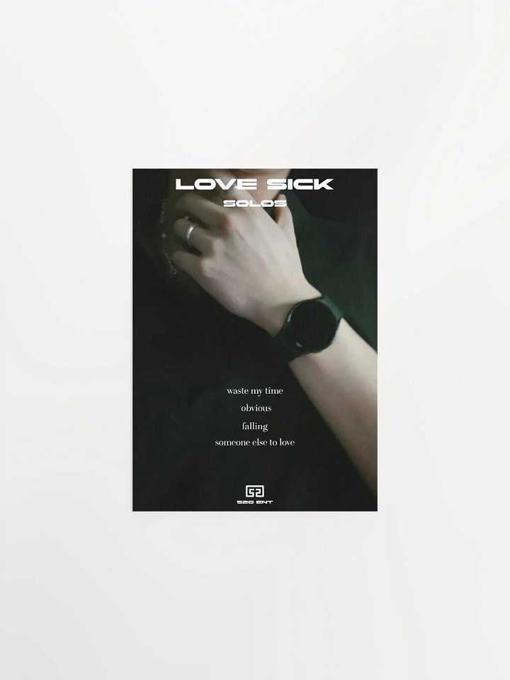 LOVE SICK ALBUM Poster Art product image (3)