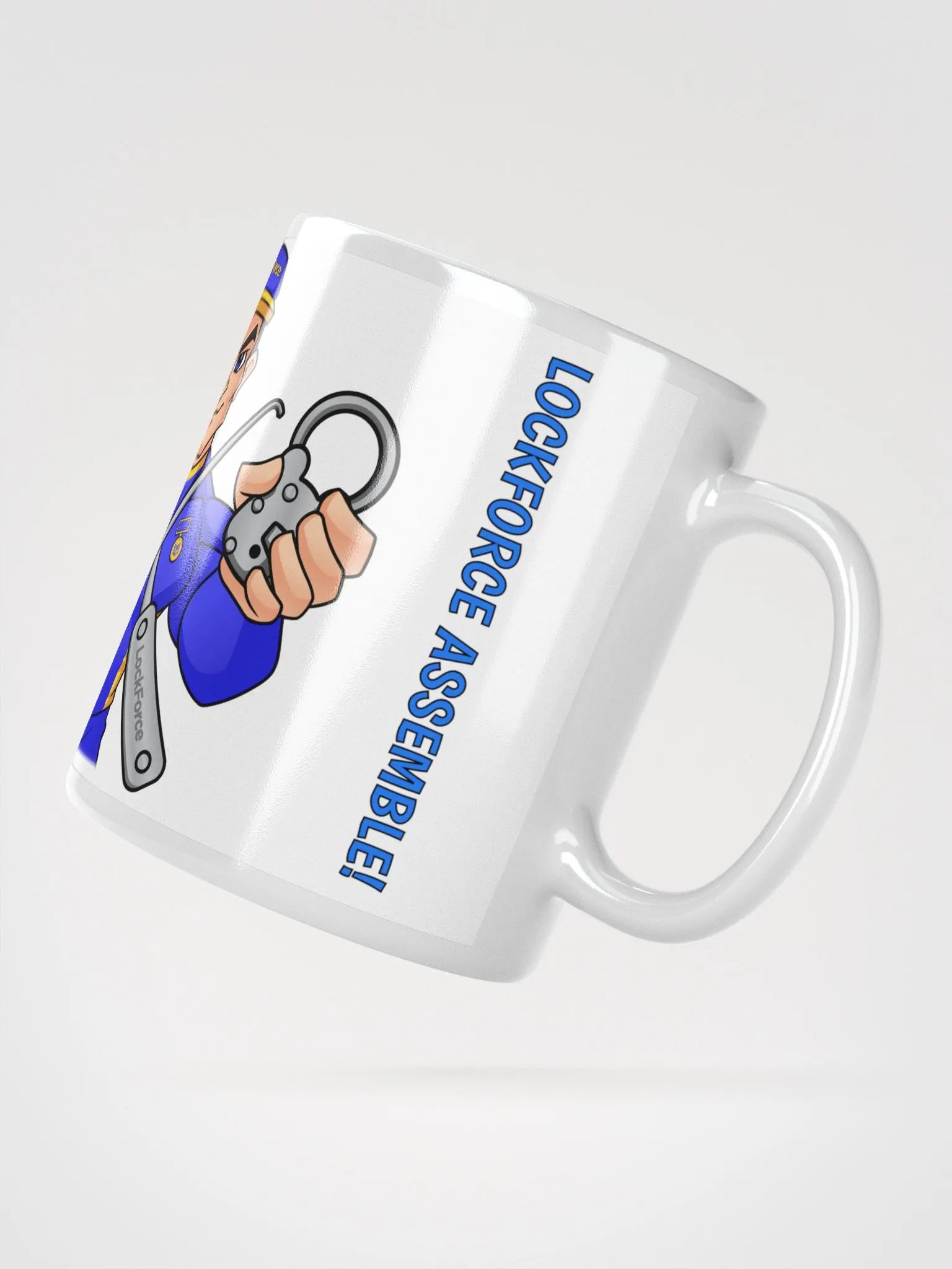 LockForce Blue Guy Mug product image (2)