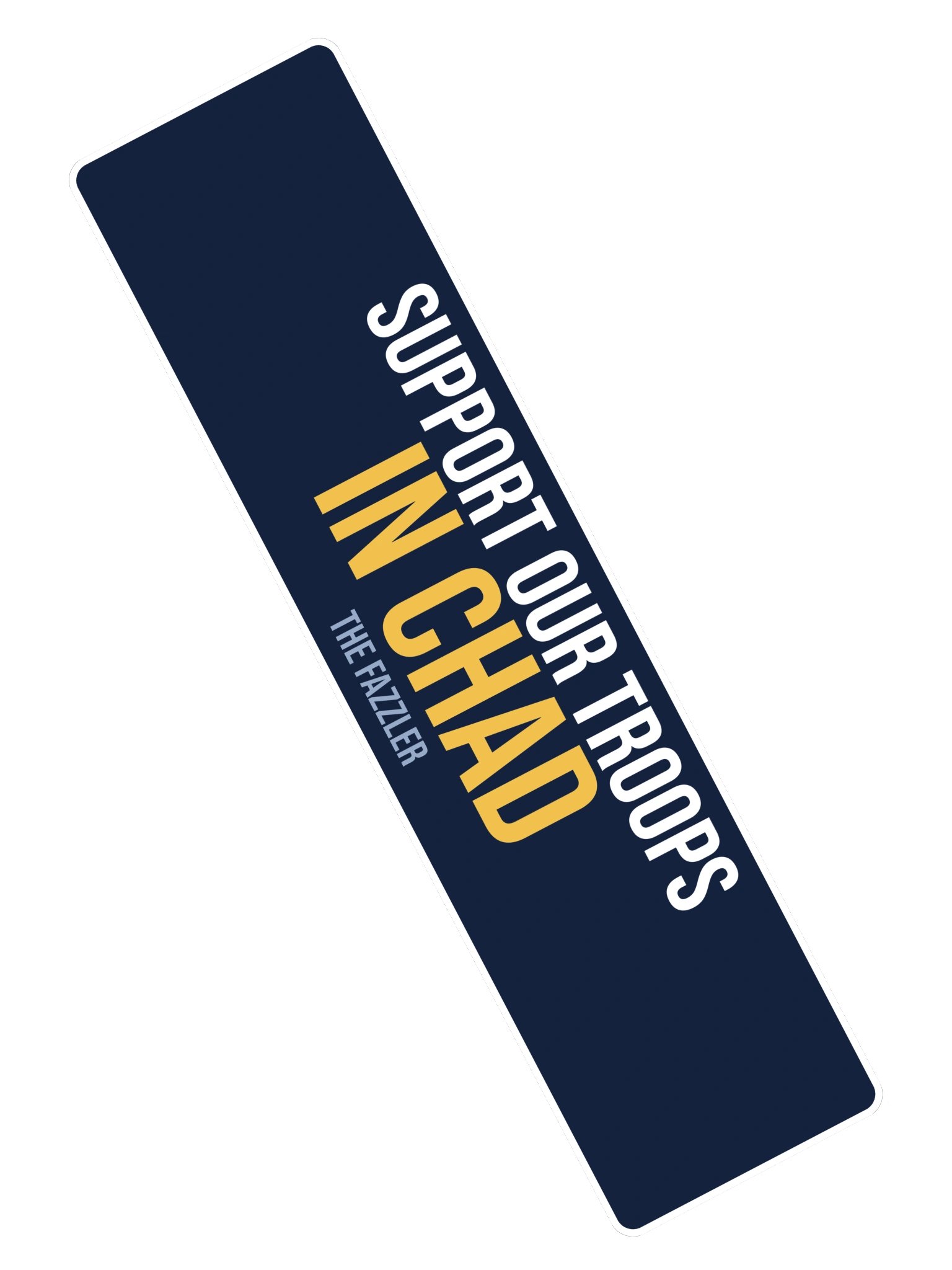 Support Our Troops in Chad Bumper Sticker product image (2)