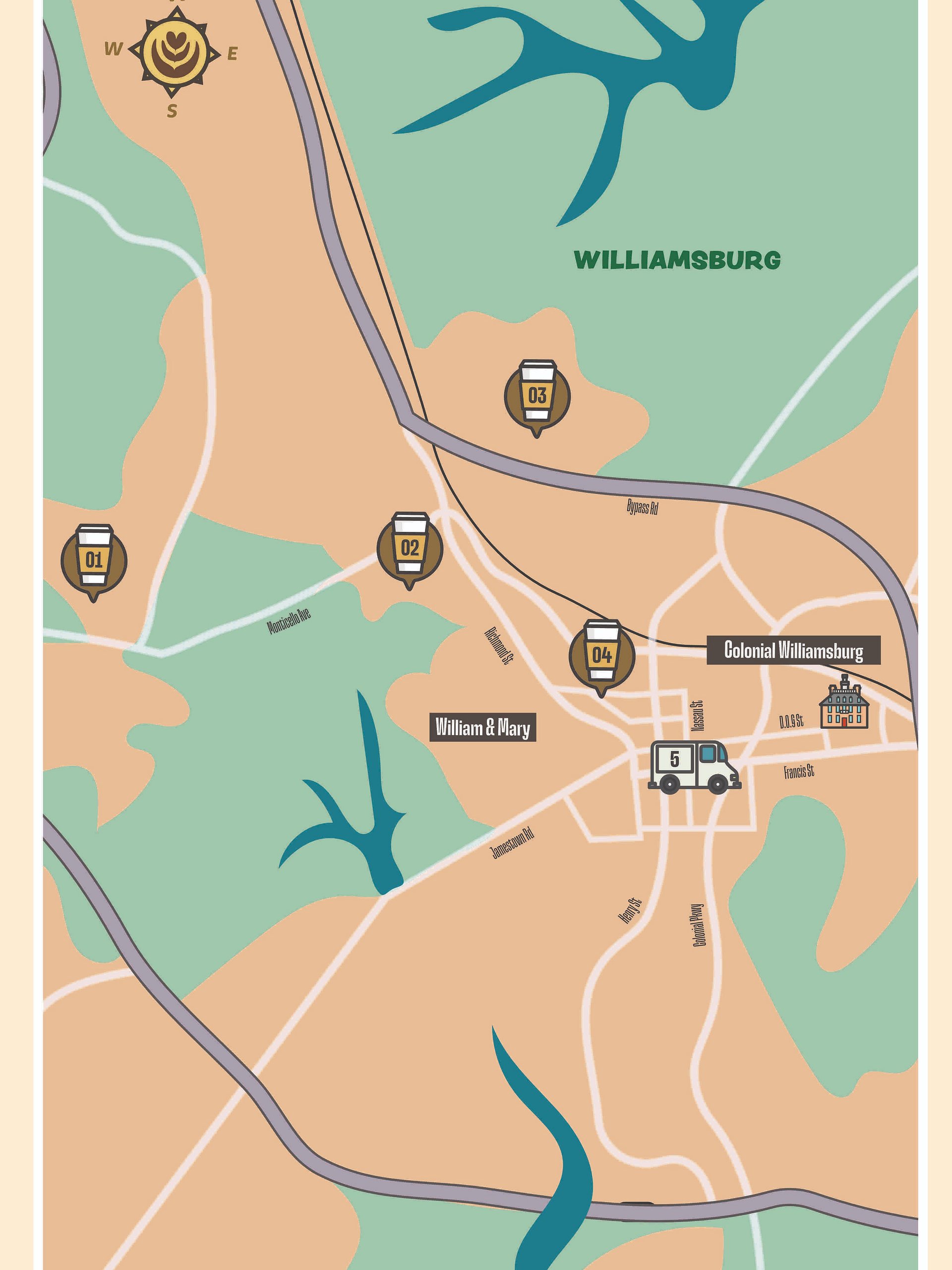 2026/27 Hampton Roads Peninsula Coffee Passport product image (4)