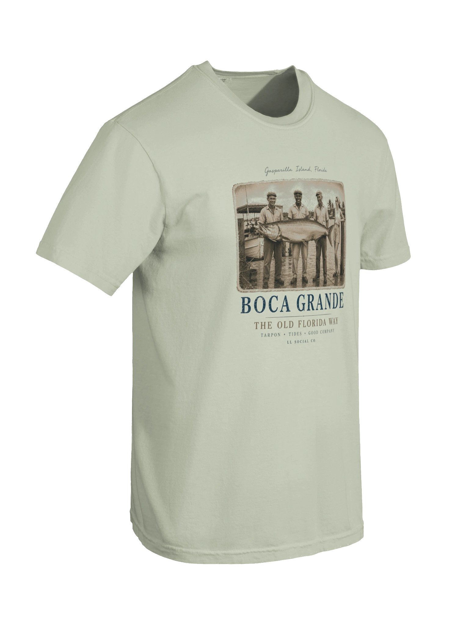 LL Social Co. The Old Florida Way Tee — Boca Grande product image (6)