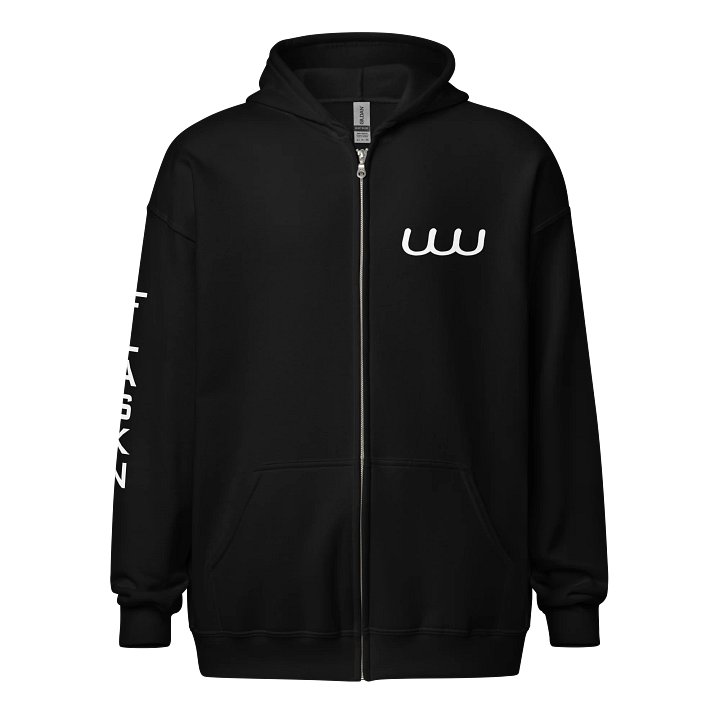 UUU zip (white logo) product image (1)