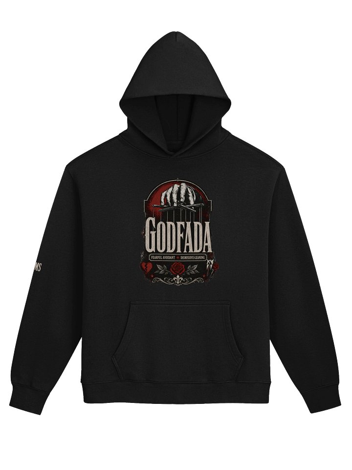 GODFADA Unisex Graphic Hoodie - Doesn’t Chase Print product image (1)
