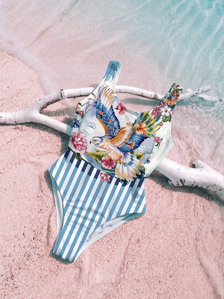 EAGLE-Hawaiian hawk-Recycled- swimsuit product image (8)