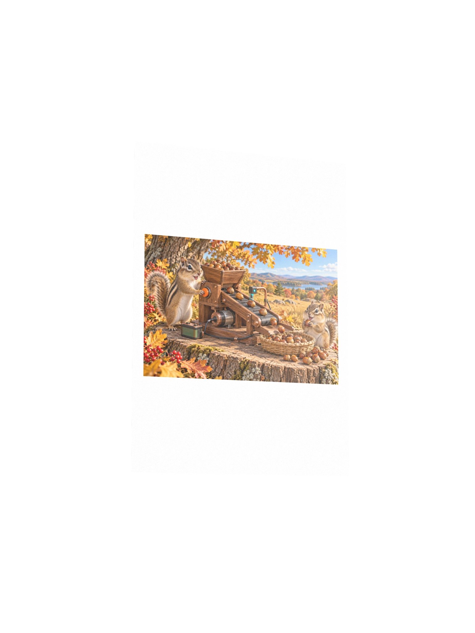 Snack Overflow Small Art Print product image (3)