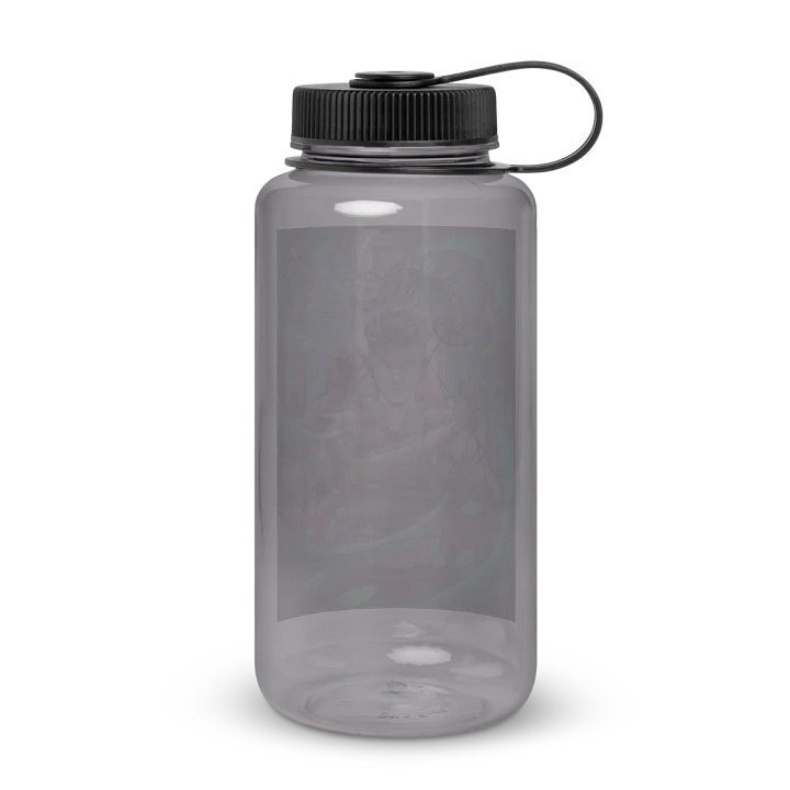 'A Depiction of The Fluttering Leaf' Wide Mouth Plastic Water Bottle product image (2)