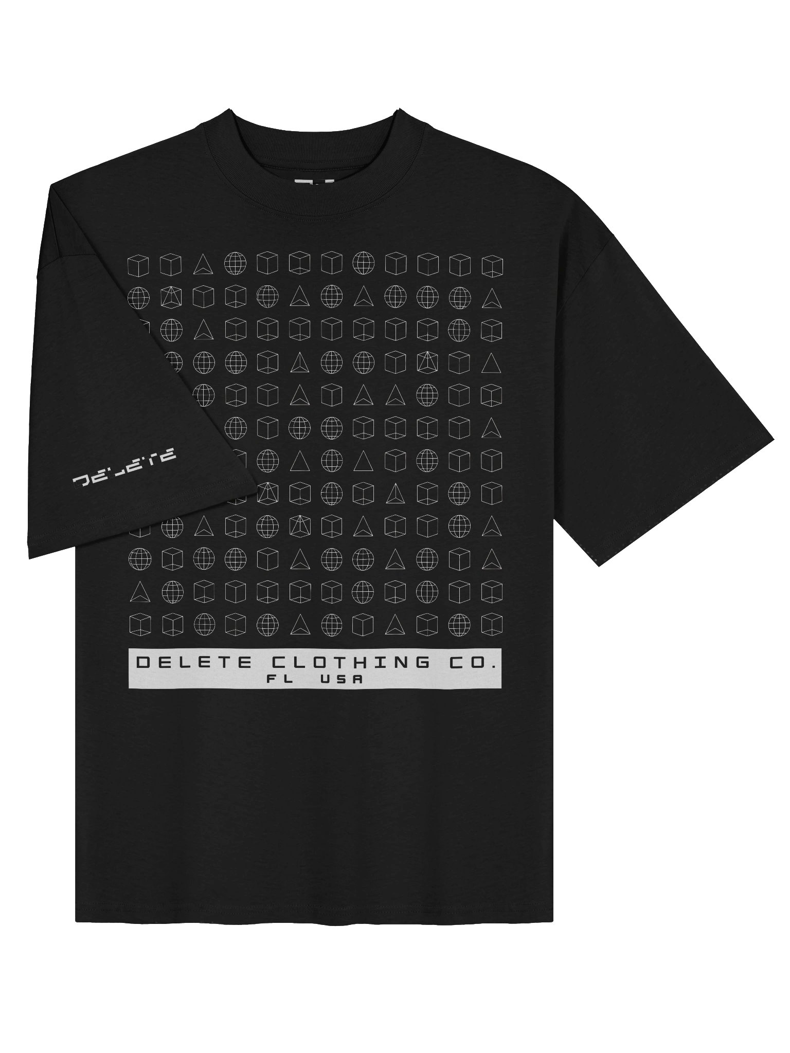 Delete "Feel Like Alan Turing" Oversize T-Shirt product image (3)