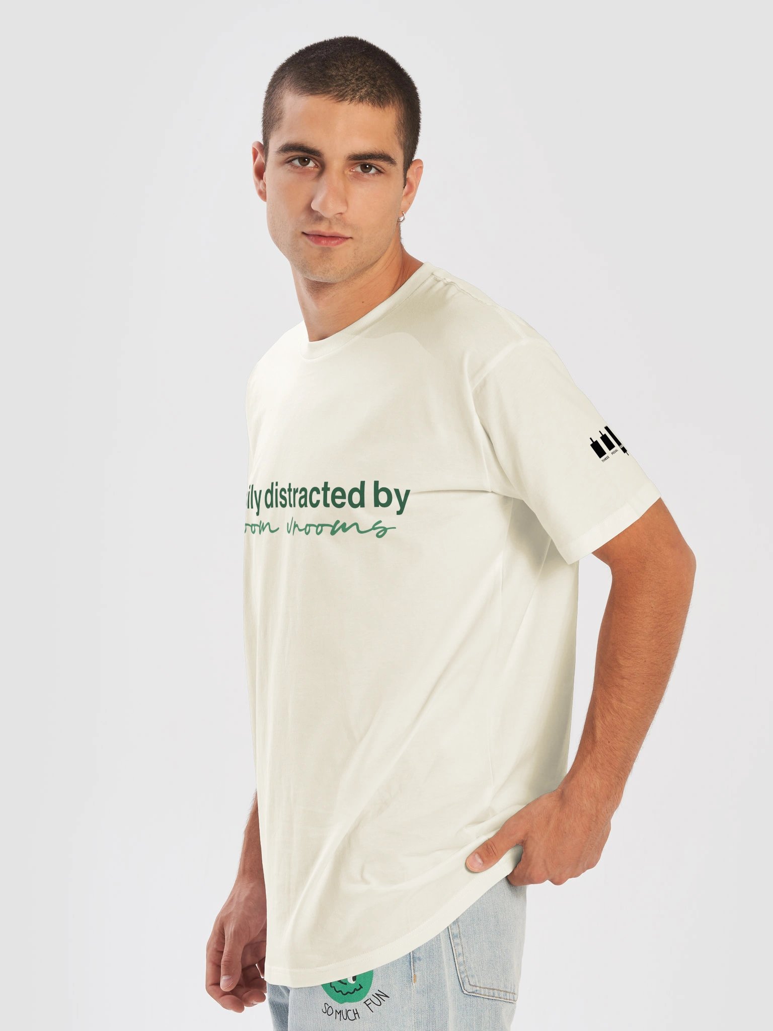 Three Pedal Club :: Easily Distracted by Vroom Vrooms T-Shirt product image (7)