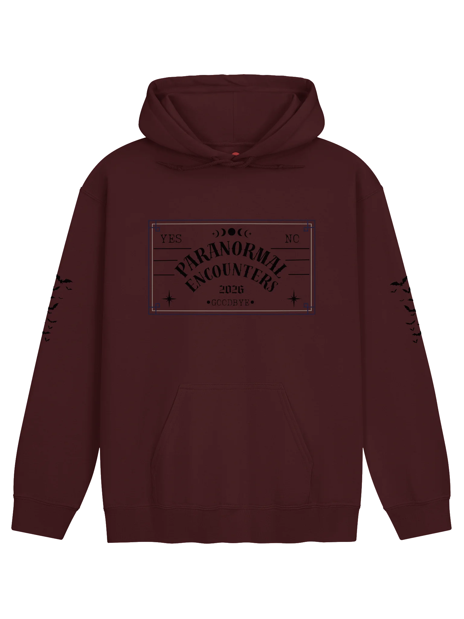 Ouija Bat Sleeve Hoodie product image (2)