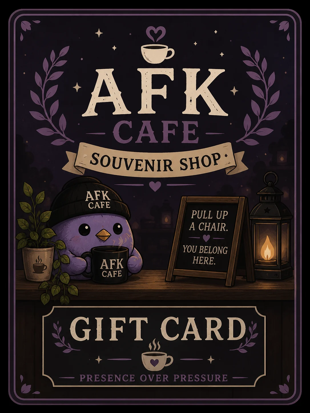 AFK Cafe Souvenir Shop Gift Card ☕ product image (1)