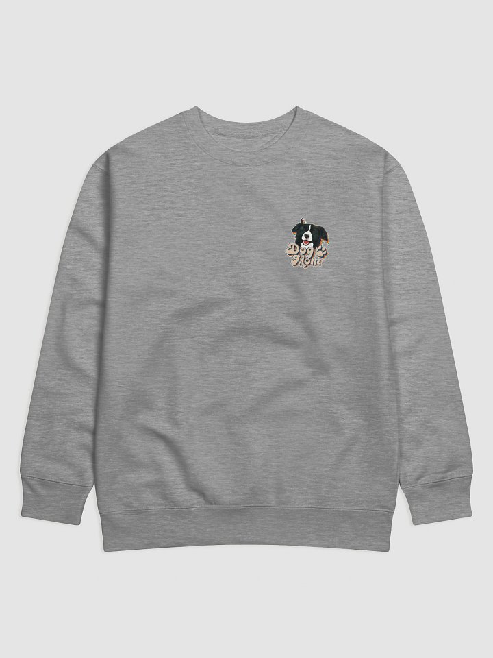 Border Collie Dog Mom Sweatshirt All colors Small print product image (2)