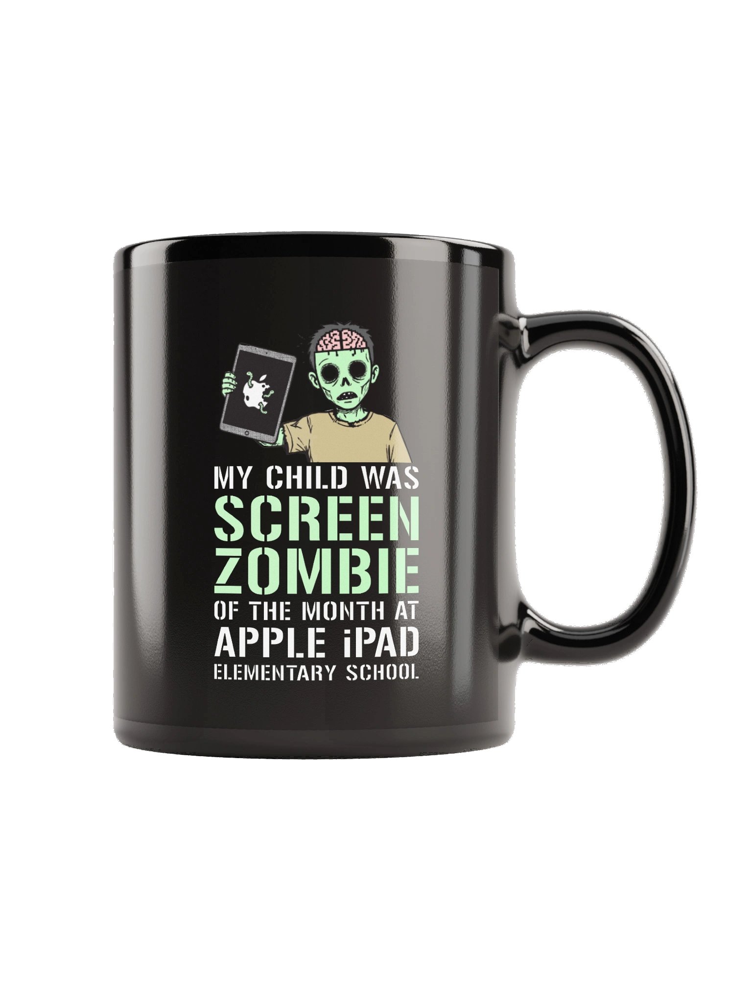 iPad Screen Zombie Black Mug product image (5)