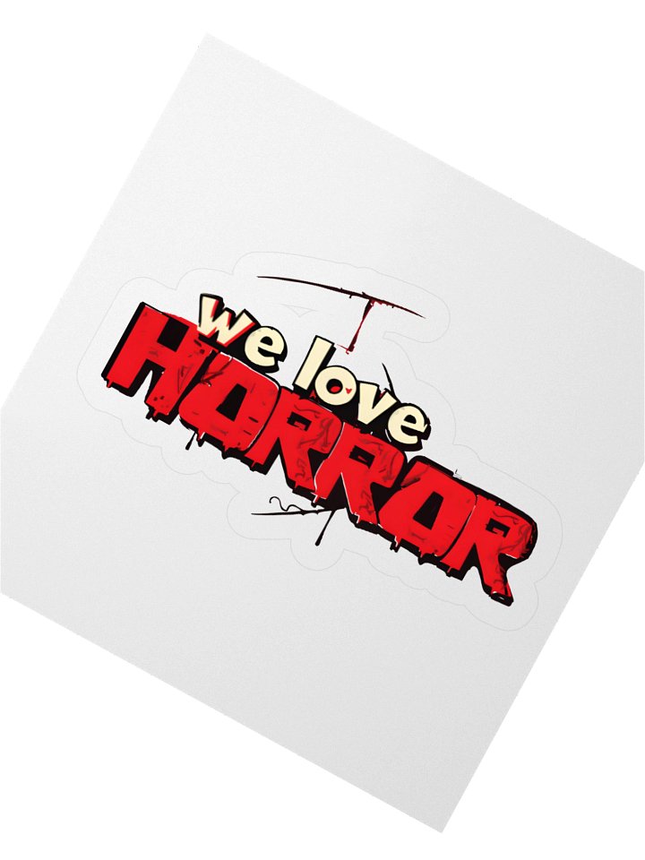Horror Love Kiss Cut Stickers product image (2)