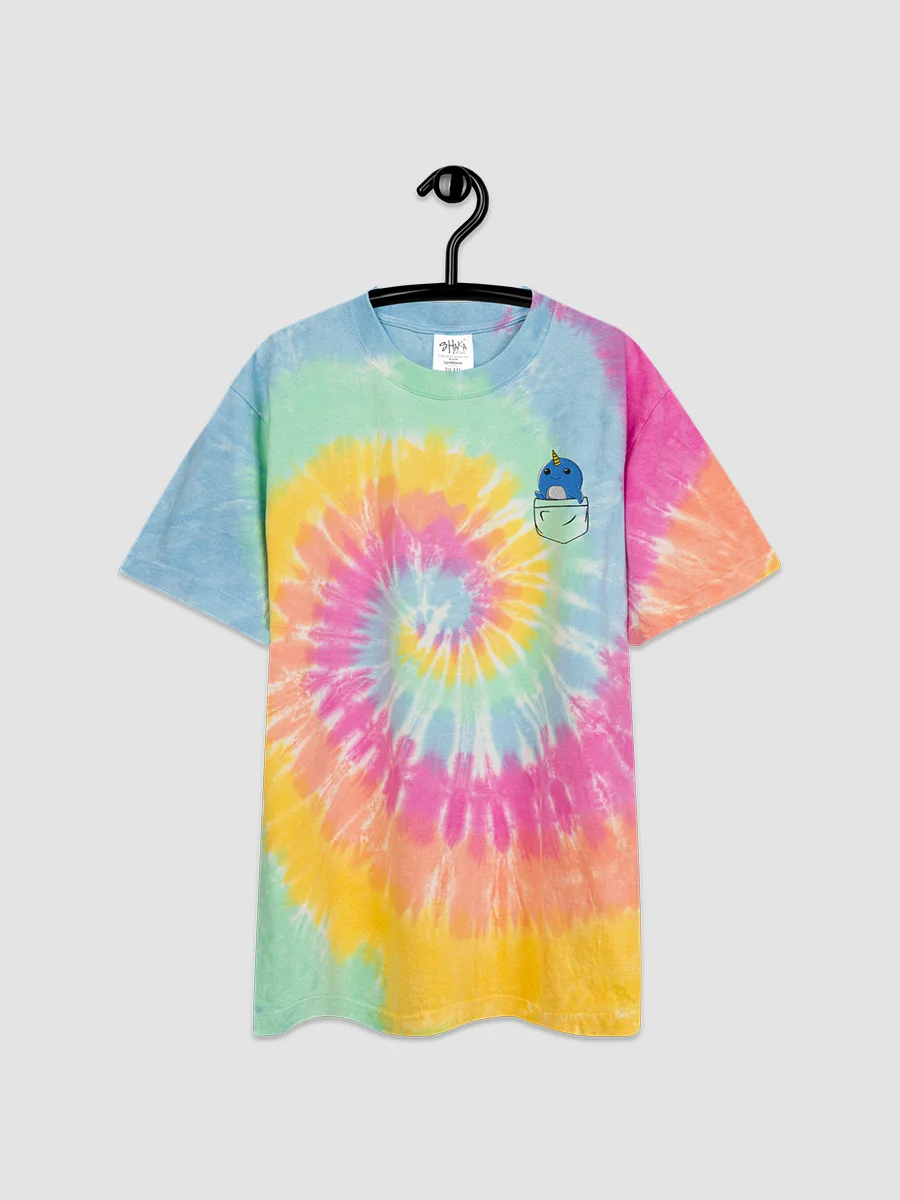 Narwhal pocket Tie-Dye shirt product image (2)