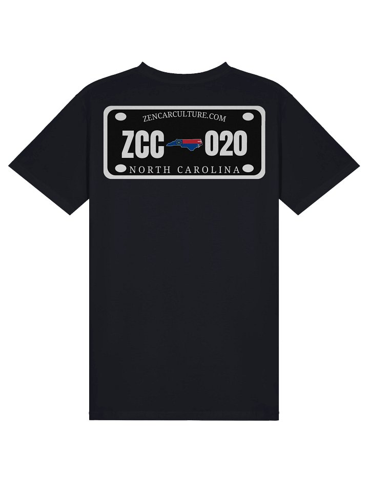 ZCC NORTH CAROLINA STATE PLATE PREMIUM TEE product image (1)