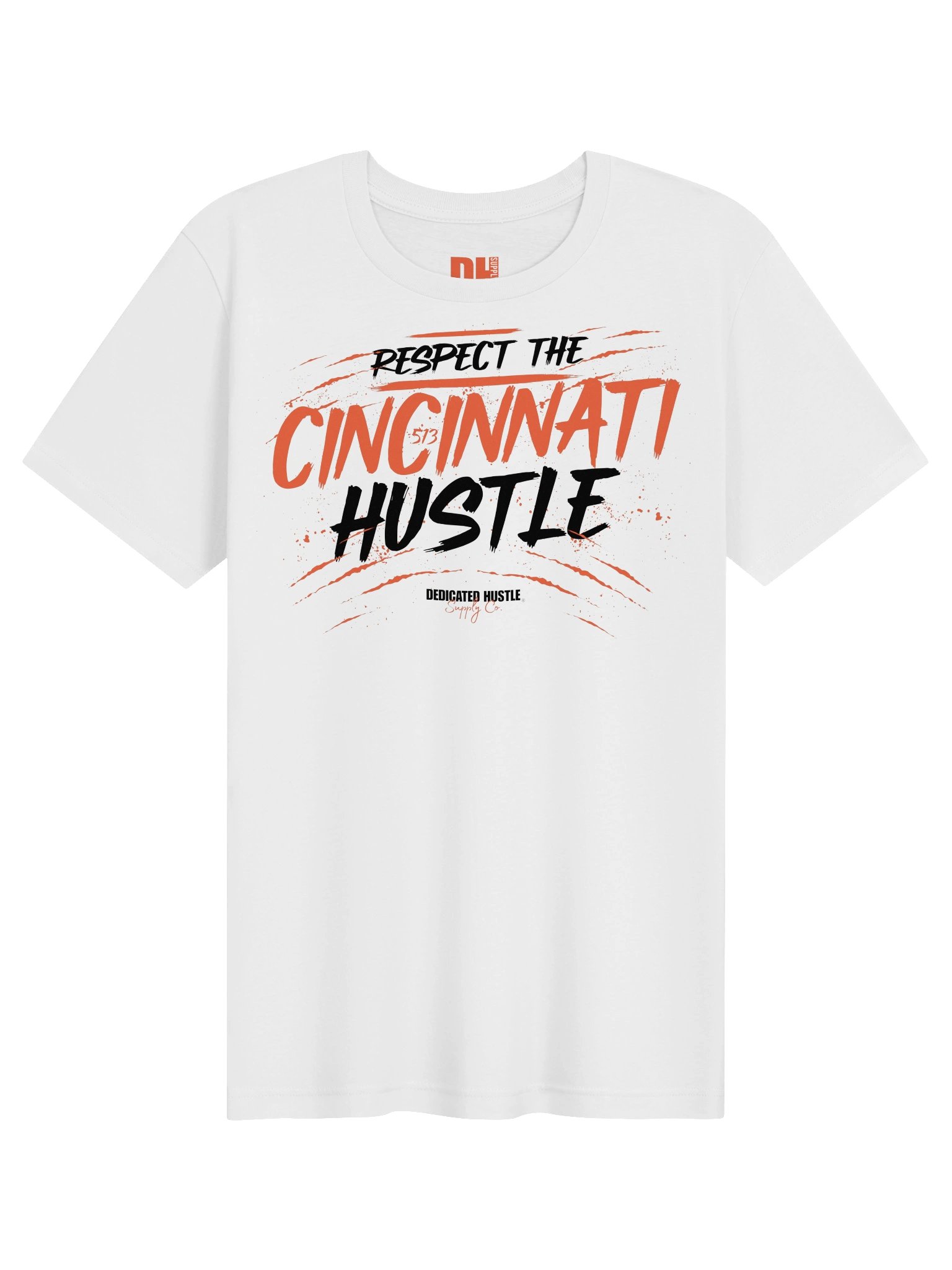Respect The Cincinnati Hustle - Street Edition Tee | Light Colorways product image (1)