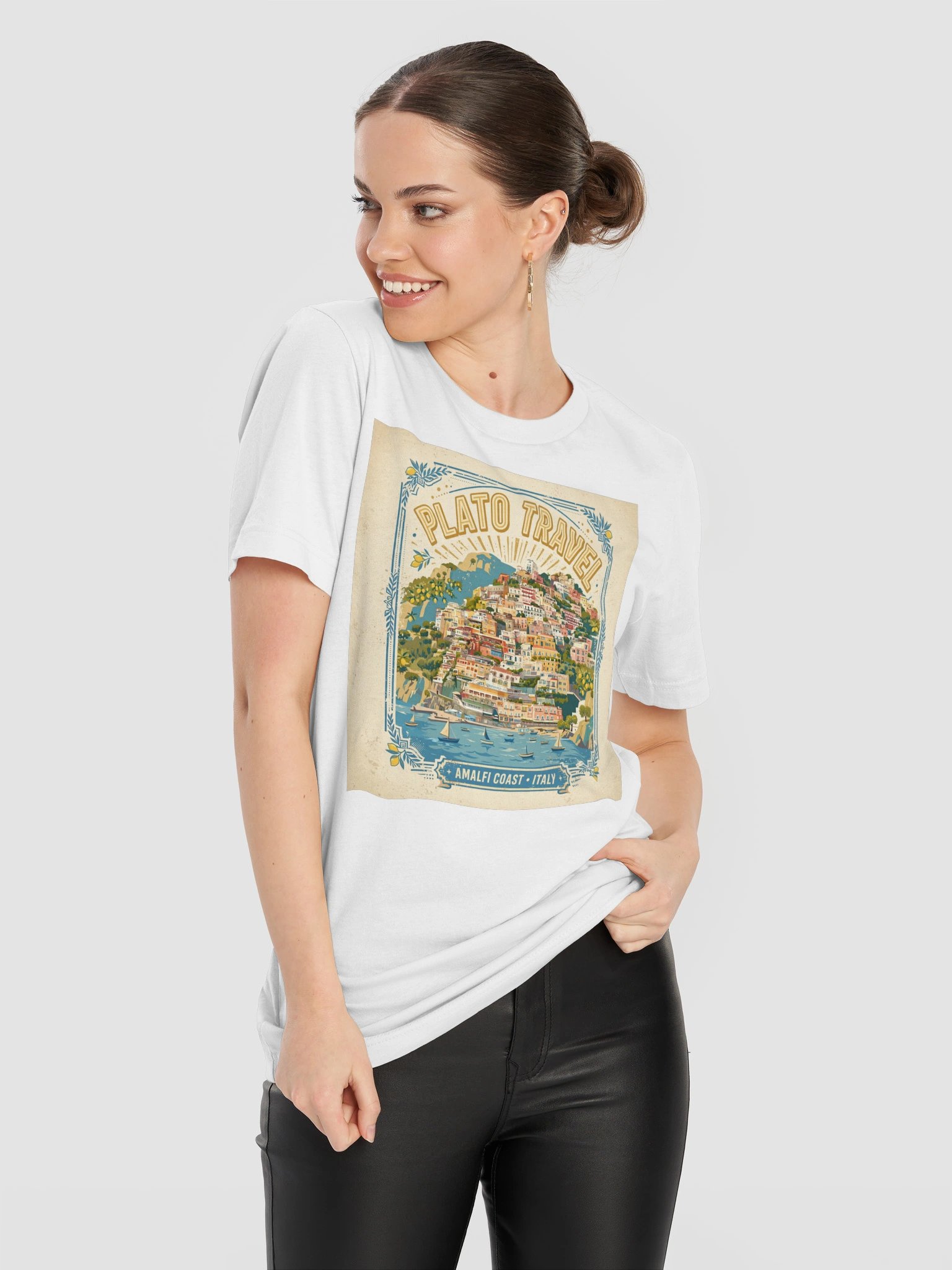 Amalfi Coast Poster Tee product image (11)