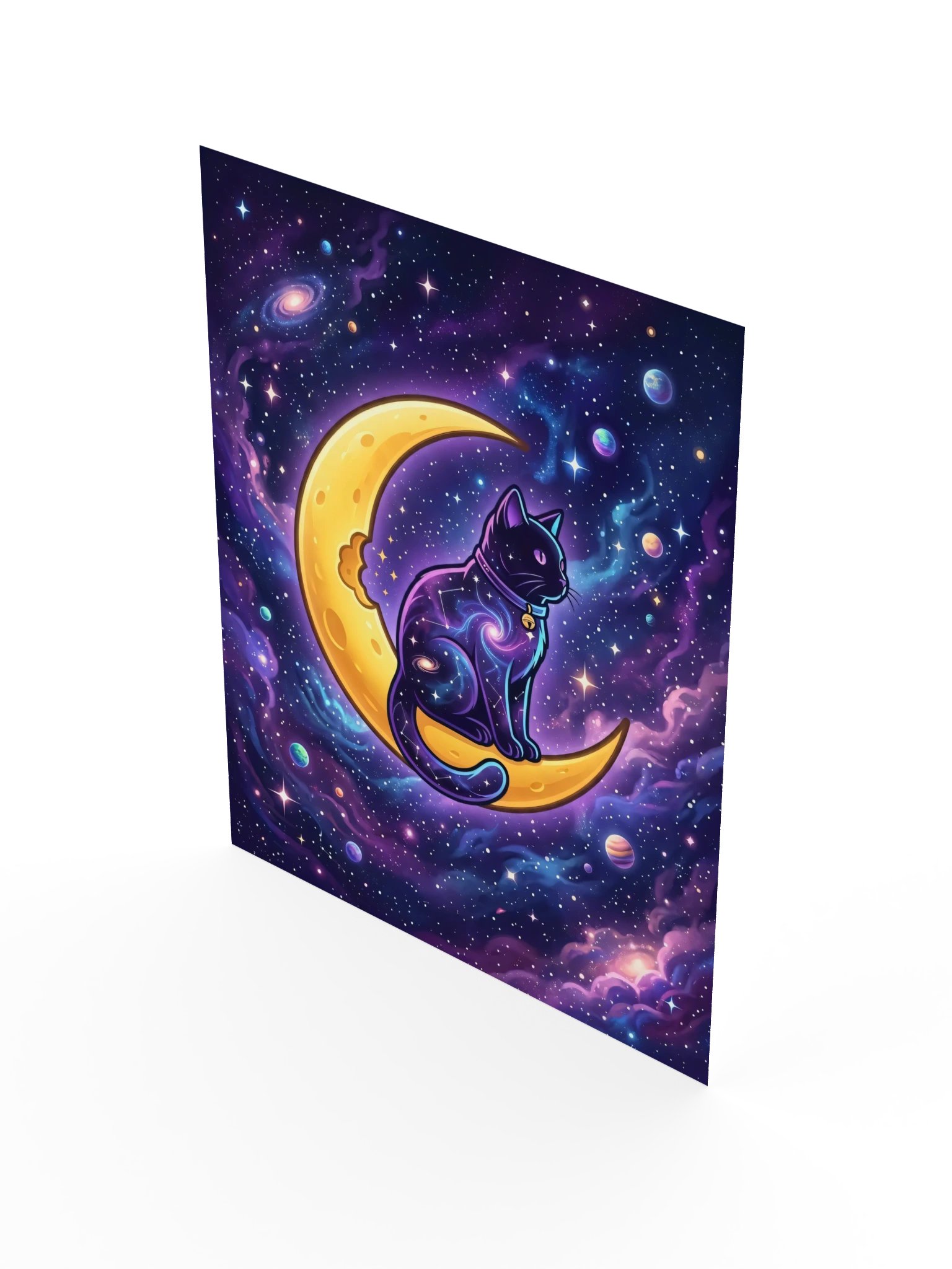 Moon Snack Cat Poster product image (17)