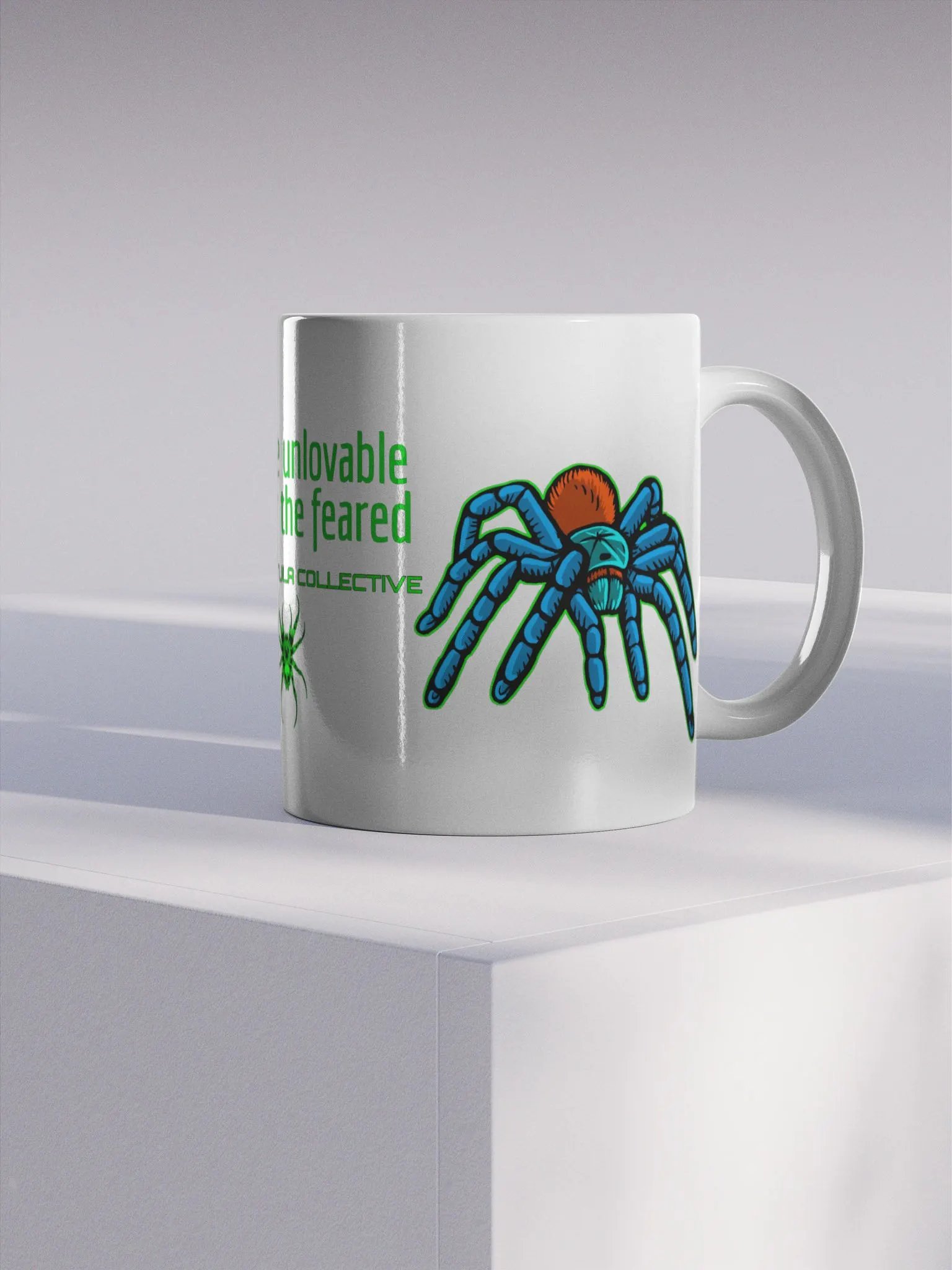 Green Bottle Blue Coffee Mug product image (4)