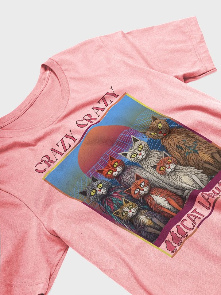 Crazy Crazy Cat Lady Retro T-Shirt product image (2)