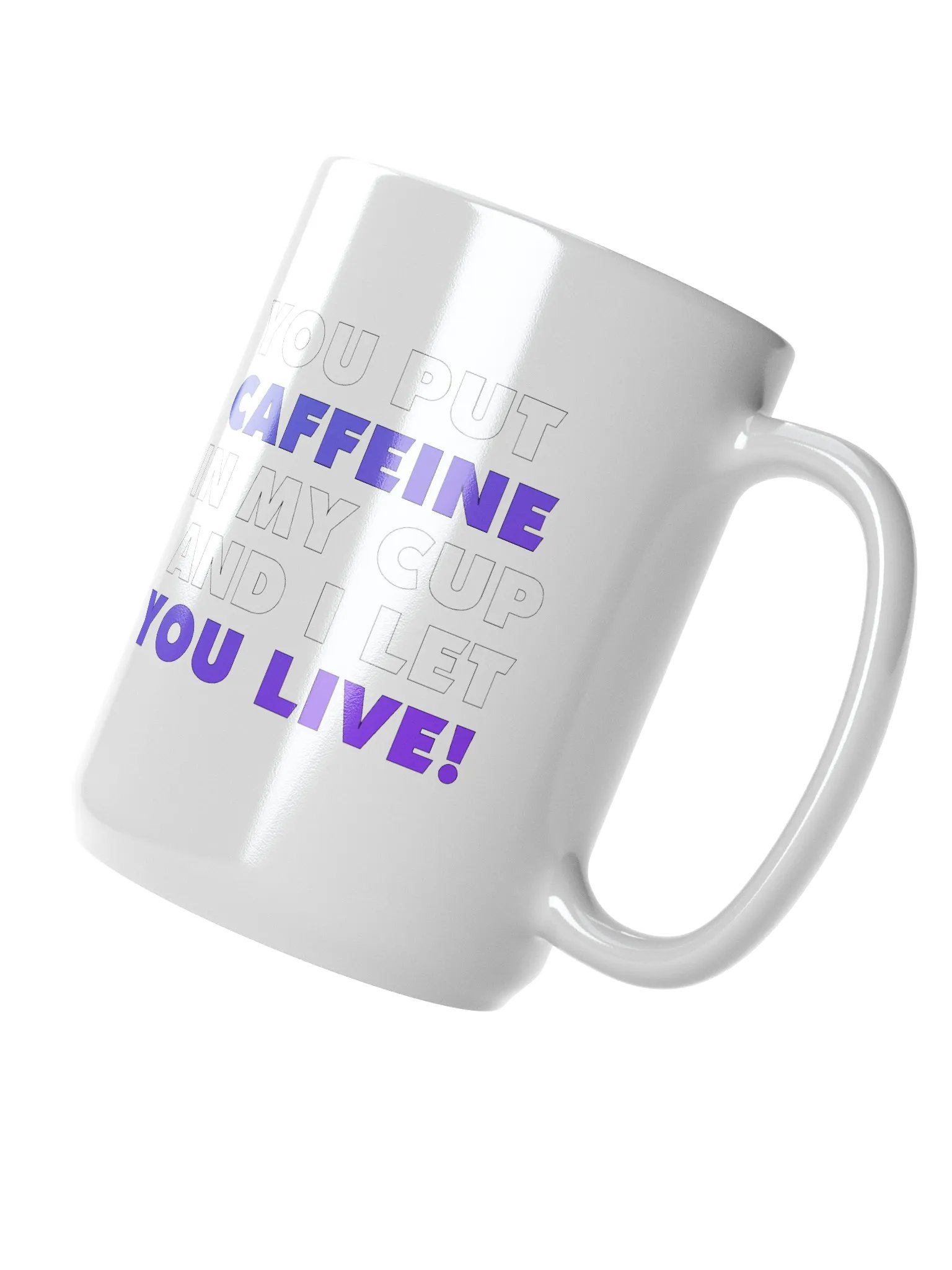 Give Caffeine Mug (15oz) product image (2)