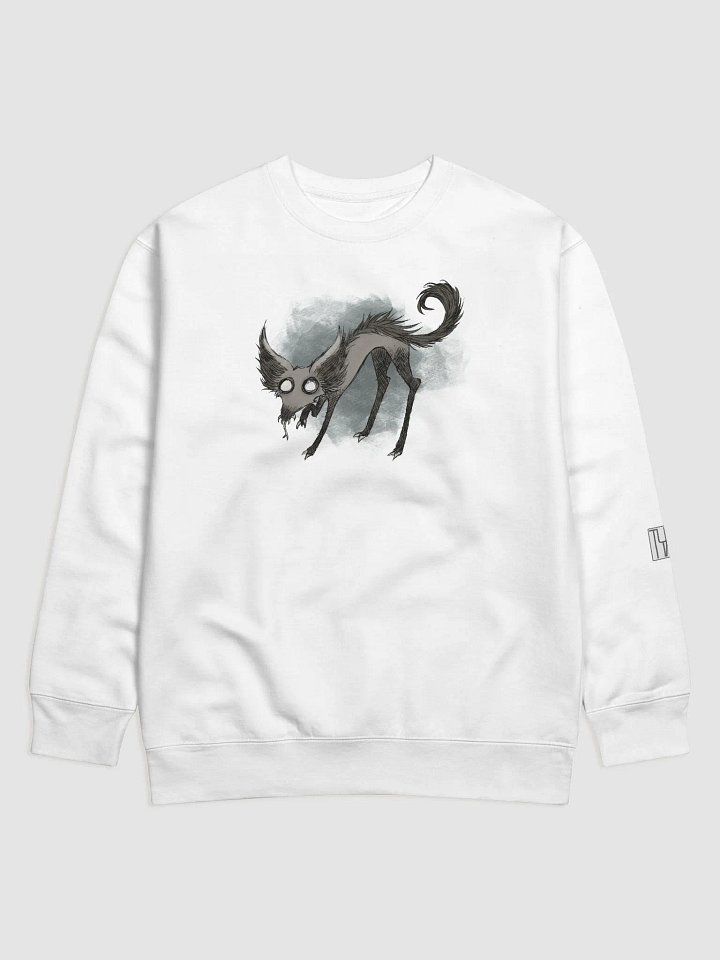 Creepy critters: Hyena that doesn't laugh, Sweatshirt product image (2)