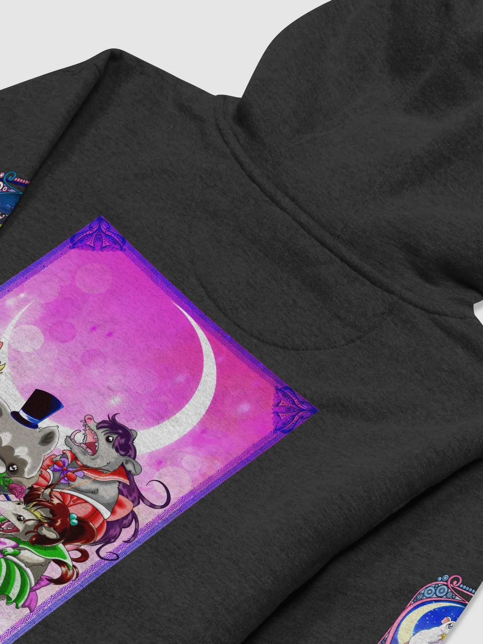 Possum Moon: Cotton Heritage Unisex Premium Hoodie product image (4)