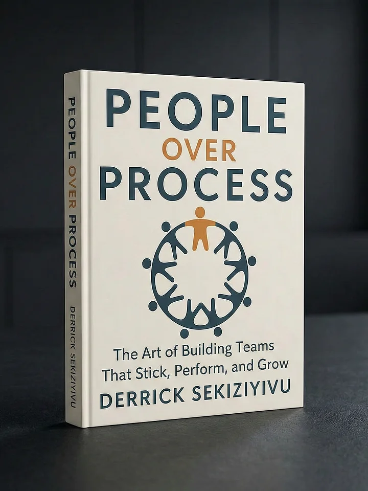 PEOPLE OVER PROCESS: The Art of Building Teams That Stick, Perform, and Grow product image (1)