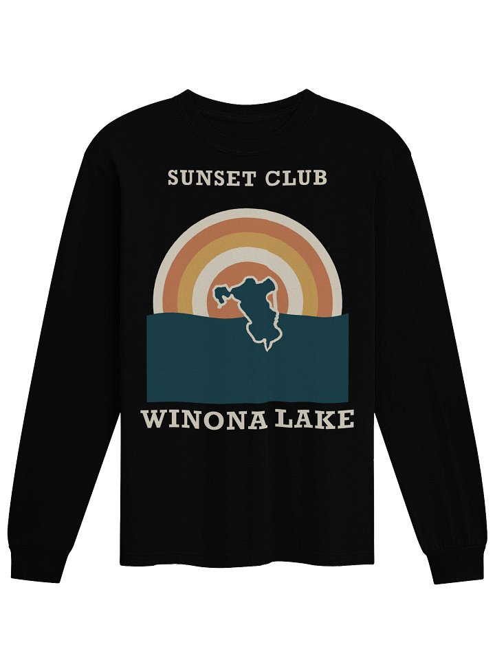 Sunset Club Comfort Colors Long Sleeve — Deep Tones