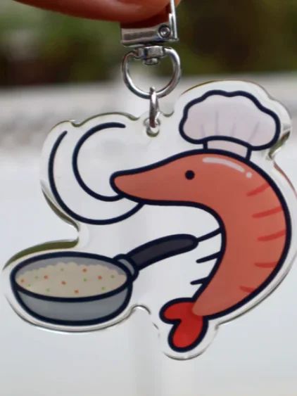 Shrimp Fried Rice Keychain product image (1)