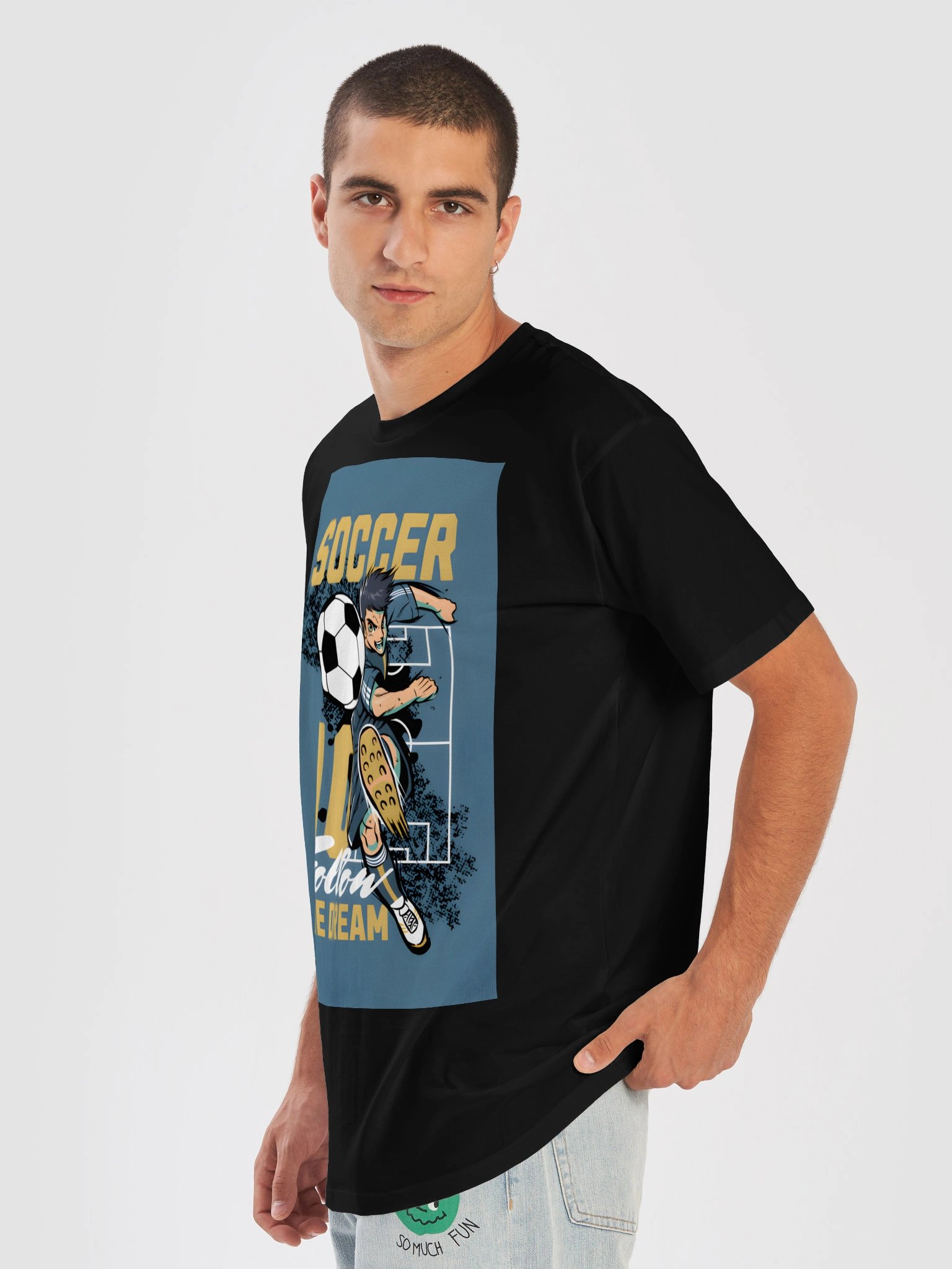 Soccer Dream Anime Poster Tee product image (65)