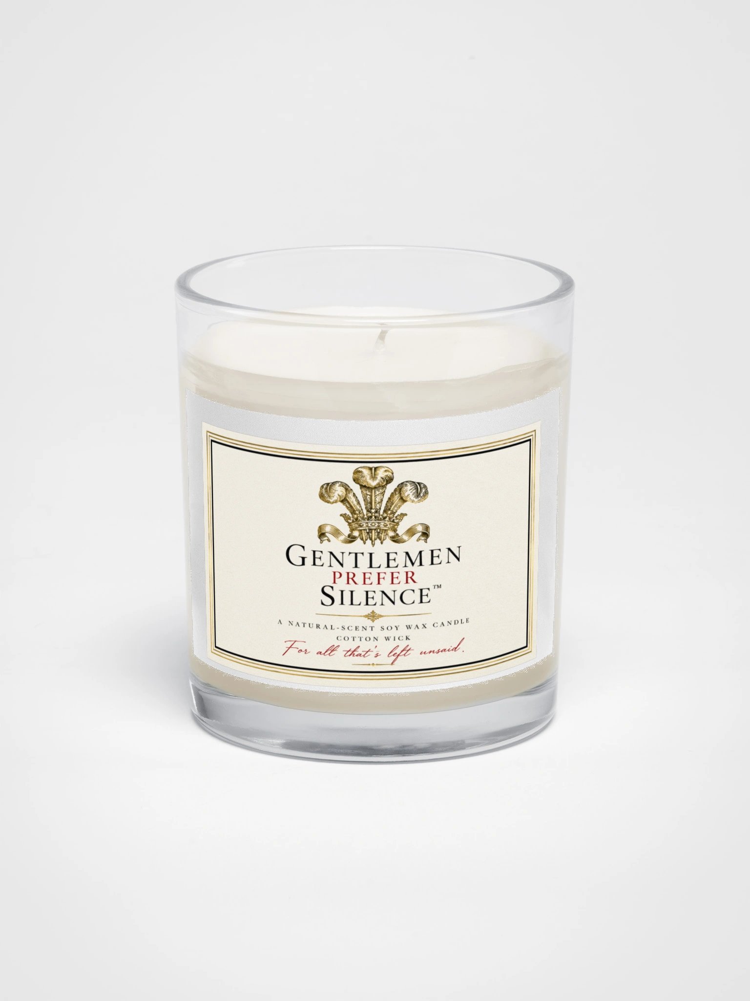 GENTLEMEN PREFER SILENCE - CANDLE product image (1)