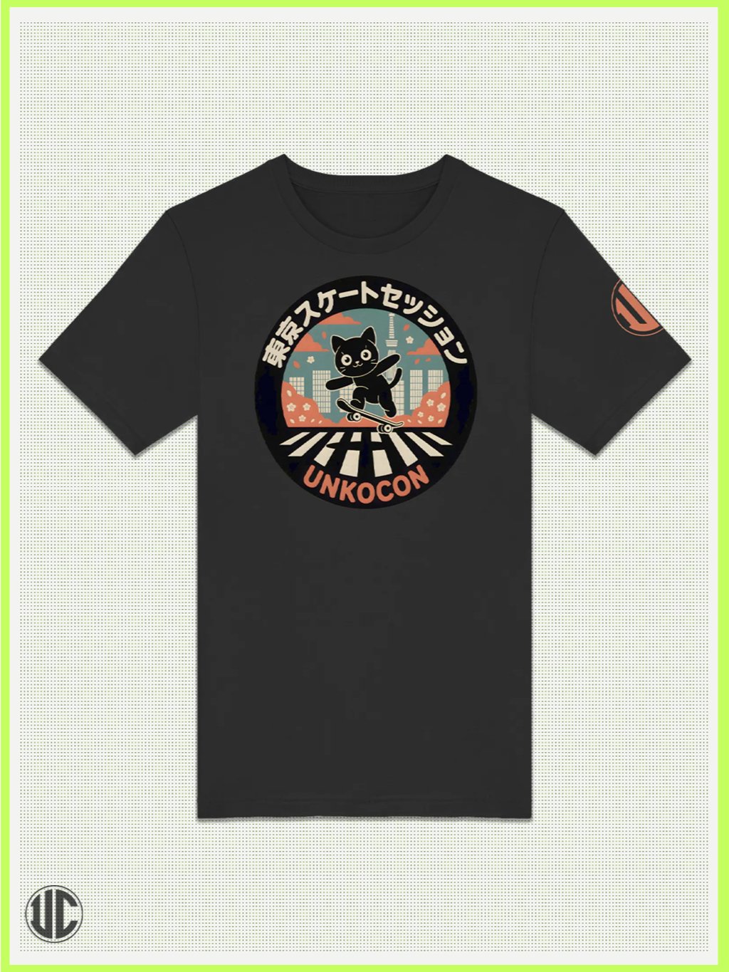 Tokyo Skate Session – UnkoCon Graphic T-Shirt product image (1)