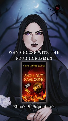 I wrote this book for the queers.
for the weirdos and the outcasts.
it's who I always write for.
if you like queer books and ...