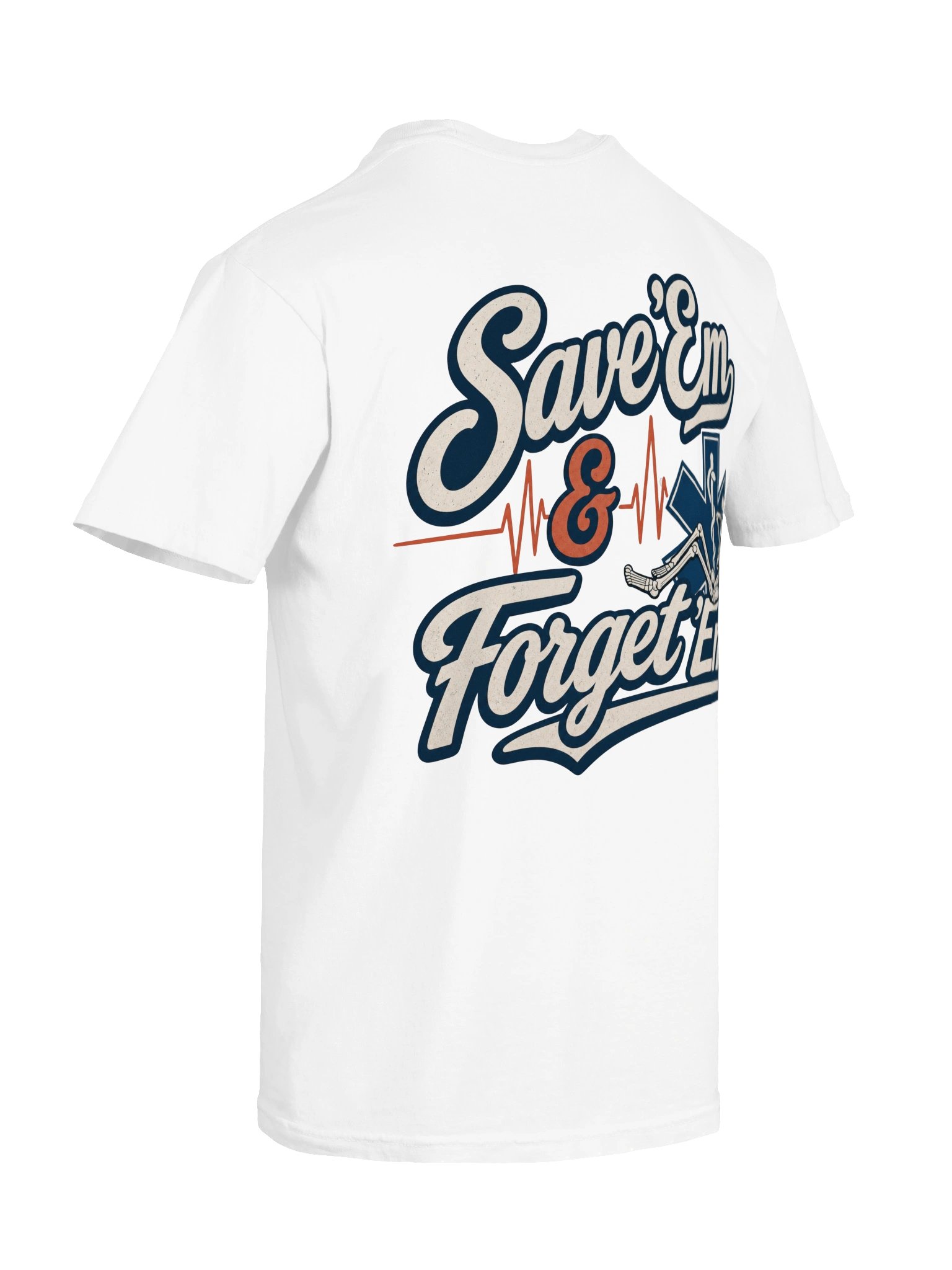 Sirens & Sarcasm — EMS Paramedic Humor Tee | First Responder Gift product image (100)