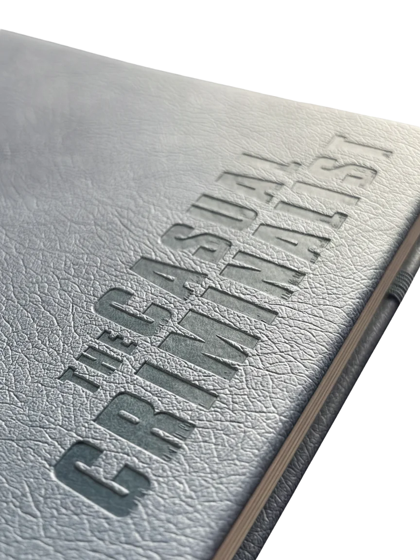 "Don't Write Down Your Crimes" Notebook (SIGNED) - EU Shipping product image (2)