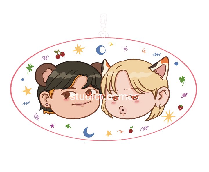 Chibi 95z: Clear Keychain product image (1)
